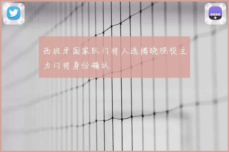 西班牙国家队门将人选揭晓现役主力门将身份确认